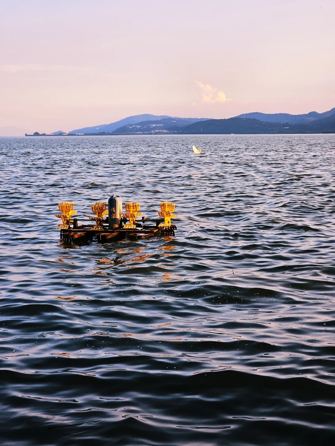 Dianchi Lake in Kunming, Yunnan